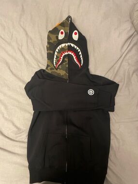 A Bathing Ape Shark Full Zip Hoodie